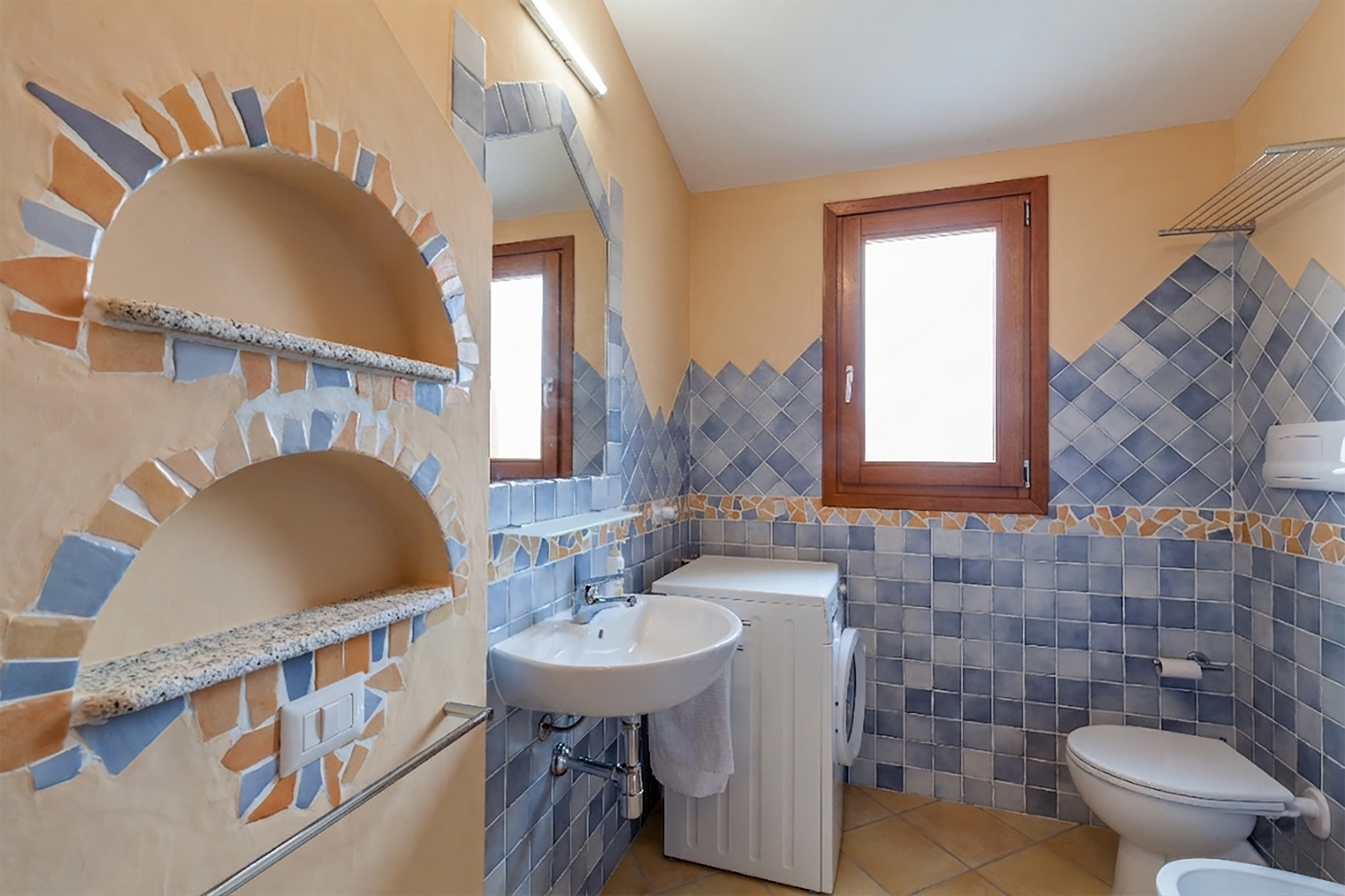 Il bagno dell'appartamento